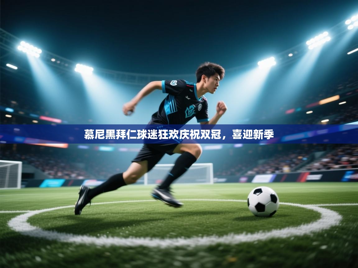 慕尼黑拜仁球迷狂欢庆祝双冠,喜迎新季 第1张